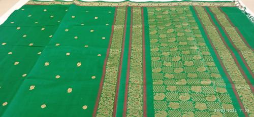 80S X 80S PMK COT.SAREES WITH BLOUSE